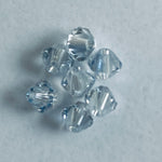 Bicone 4 - Cristal Ombré Bleu (25 pces)