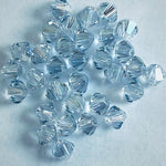 Bicone 4 - Cristal Ombré Bleu (25 pces)