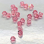 Bicone 4 - Rose Claire (25pces)