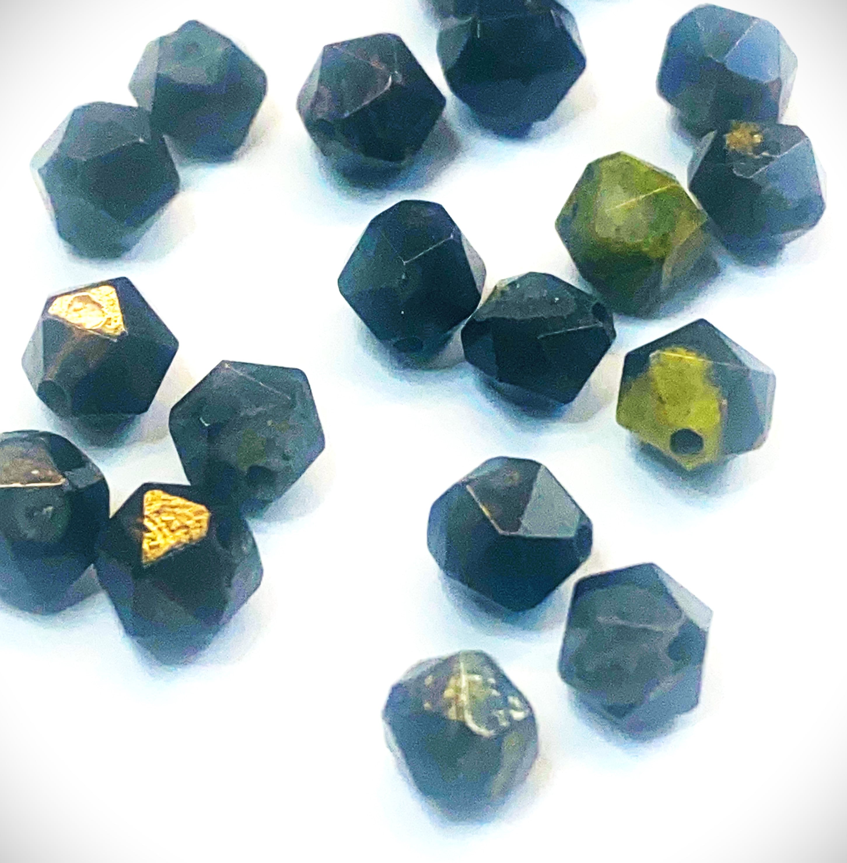 Bicone 3 - Dark Indigo (25pces)