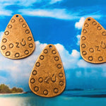 Pendentif goutte style tibétain (1pièce)