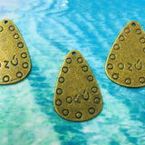 Pendentif goutte style tibétain (1pièce)