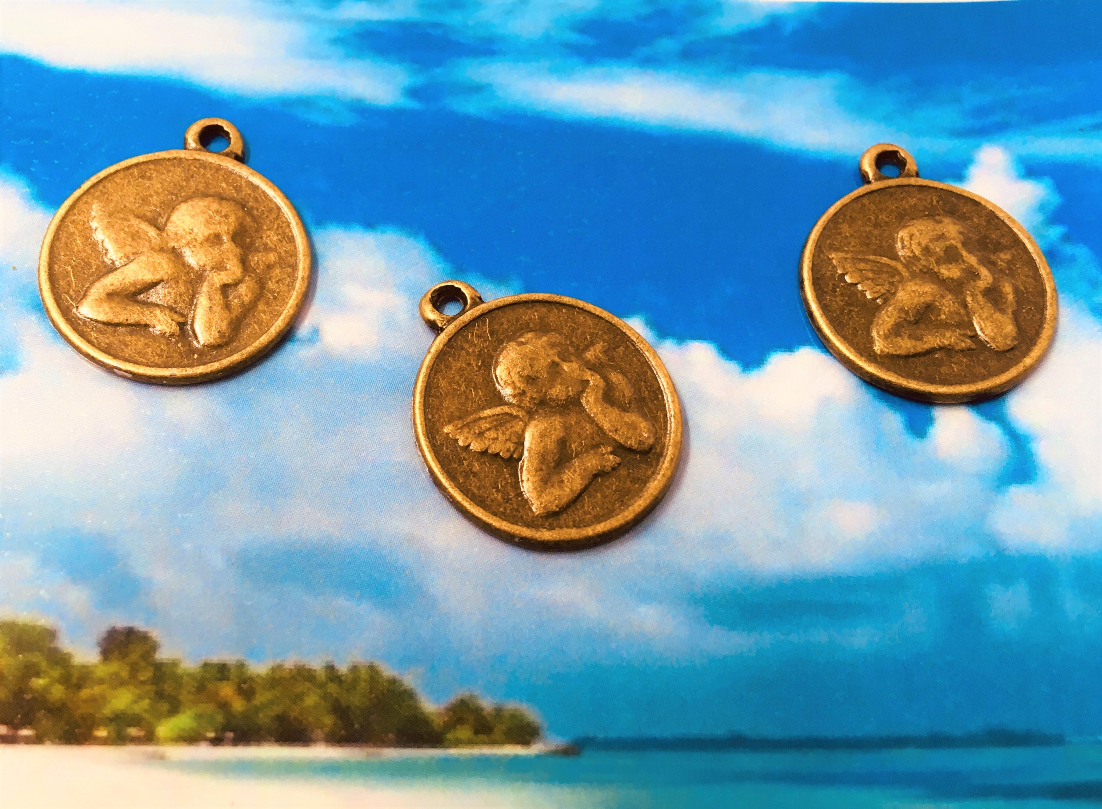 Pendentif - Ange style tibétain (1pce)