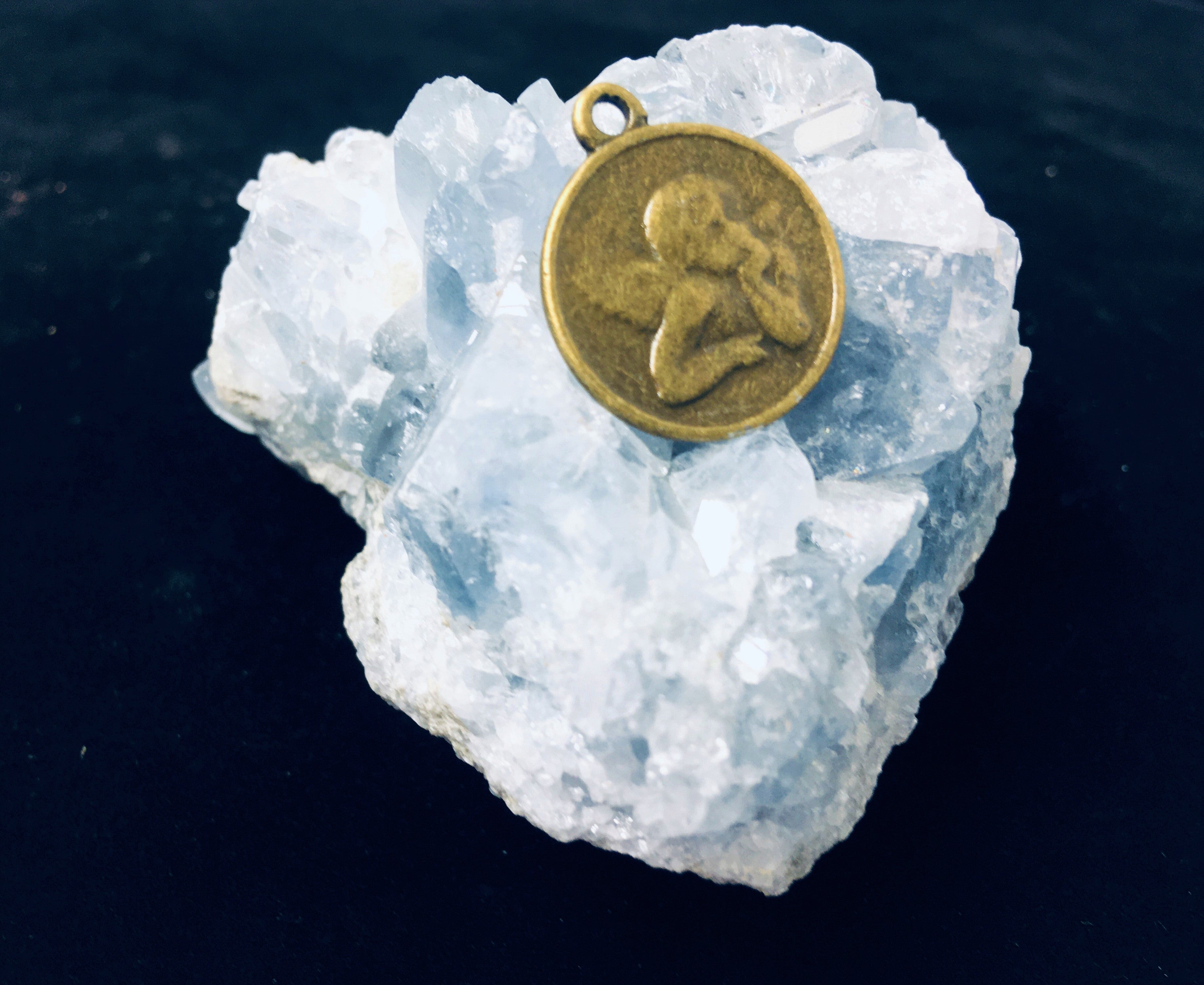 Pendentif - Ange style tibétain (1pce)