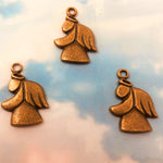 Pendentif ange sculpté - style tibétain (1pce)