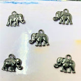 Charms - Petit éléphant , Gunmetal (1pce)