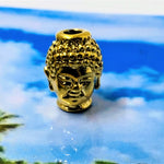 Perle intercalaire - Tête de Bouddha, Or (1pce)