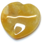 Pendentif pierre précieuse - Coeur - Mokaite 1pce)