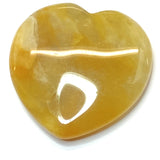 Pendentif pierre précieuse - Coeur - Mokaite 1pce)