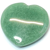 Pendentif pierre précieuse - Coeur - Aventurine (1pce)