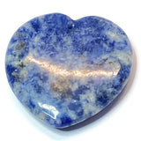 Pendentif pierre précieuse - Coeur - Lapis lazuli  (1pce)
