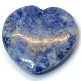 Pendentif pierre précieuse - Coeur - Lapis lazuli  (1pce)