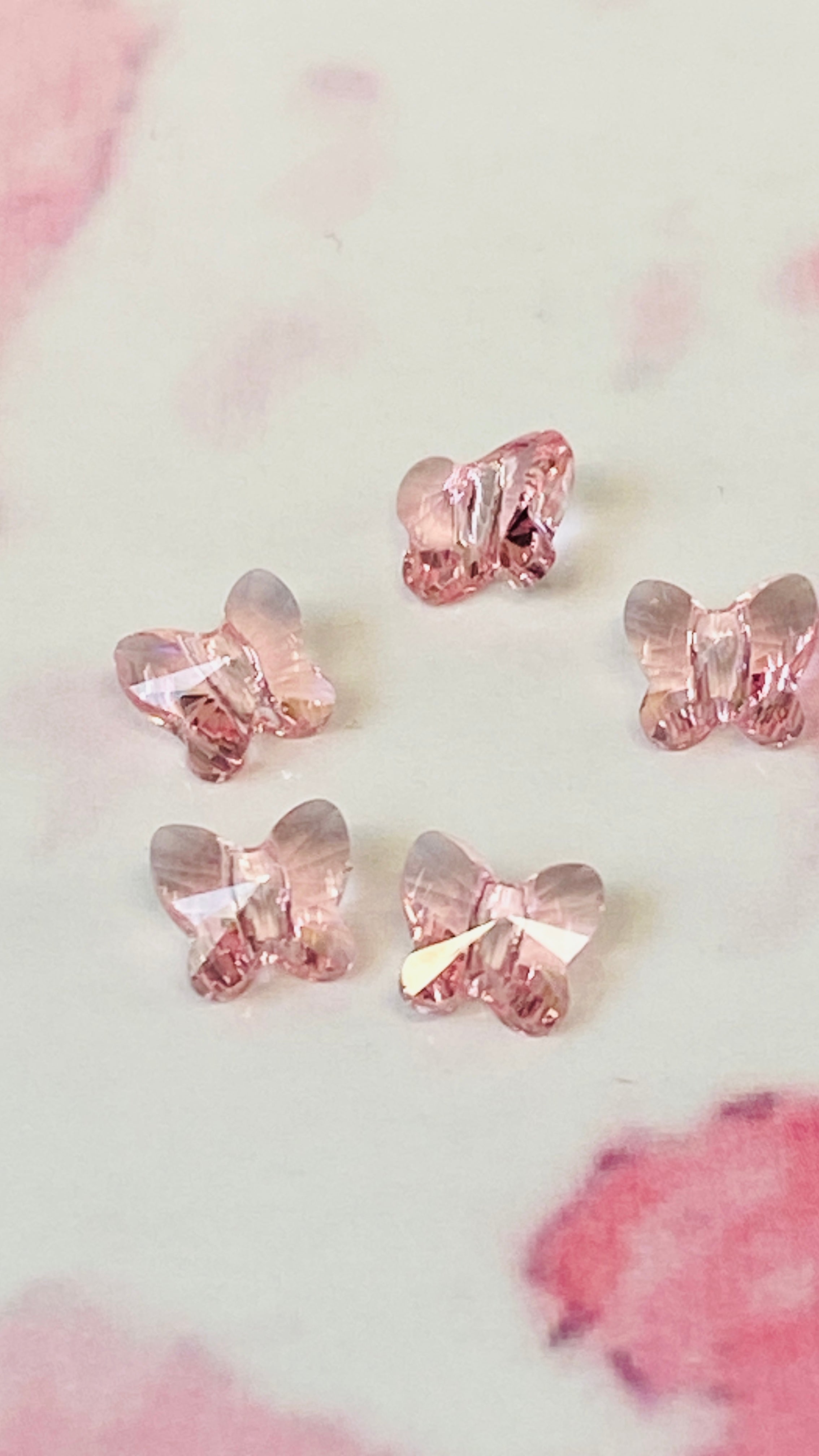 Papillon 6 - Light Rose (5 pces)