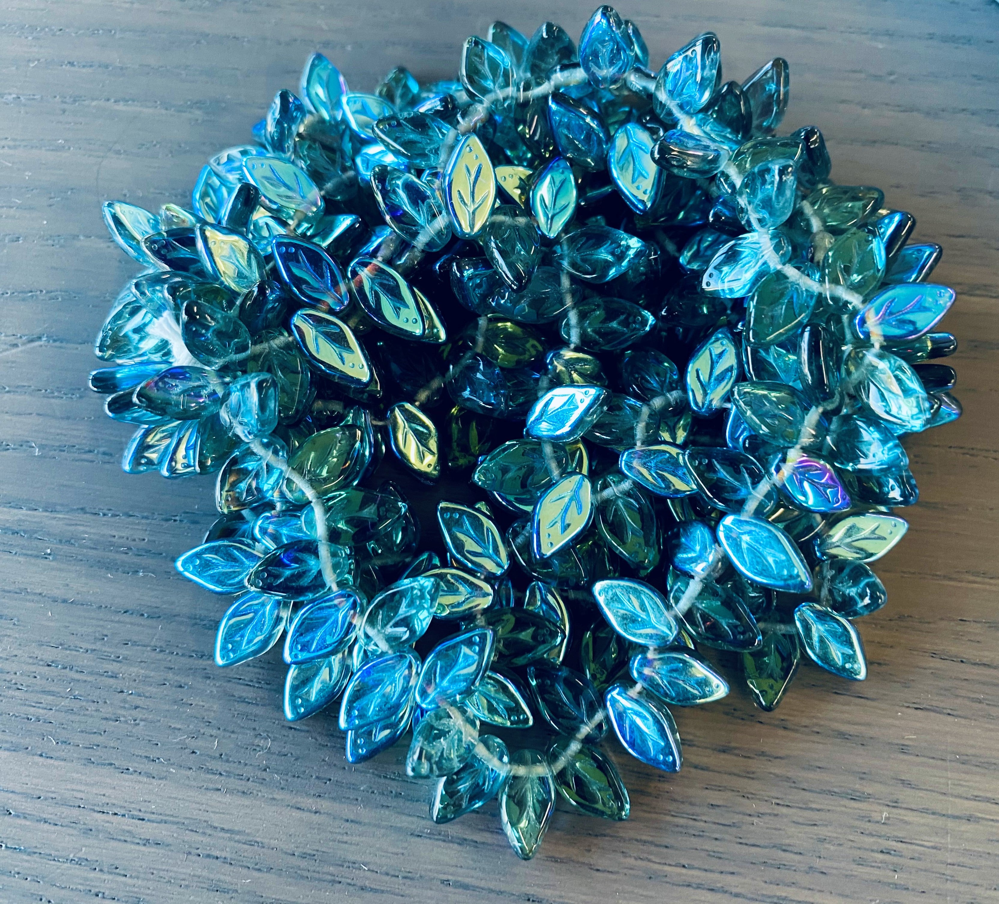 Feuille de verre - Bleu Montana (20 pces)