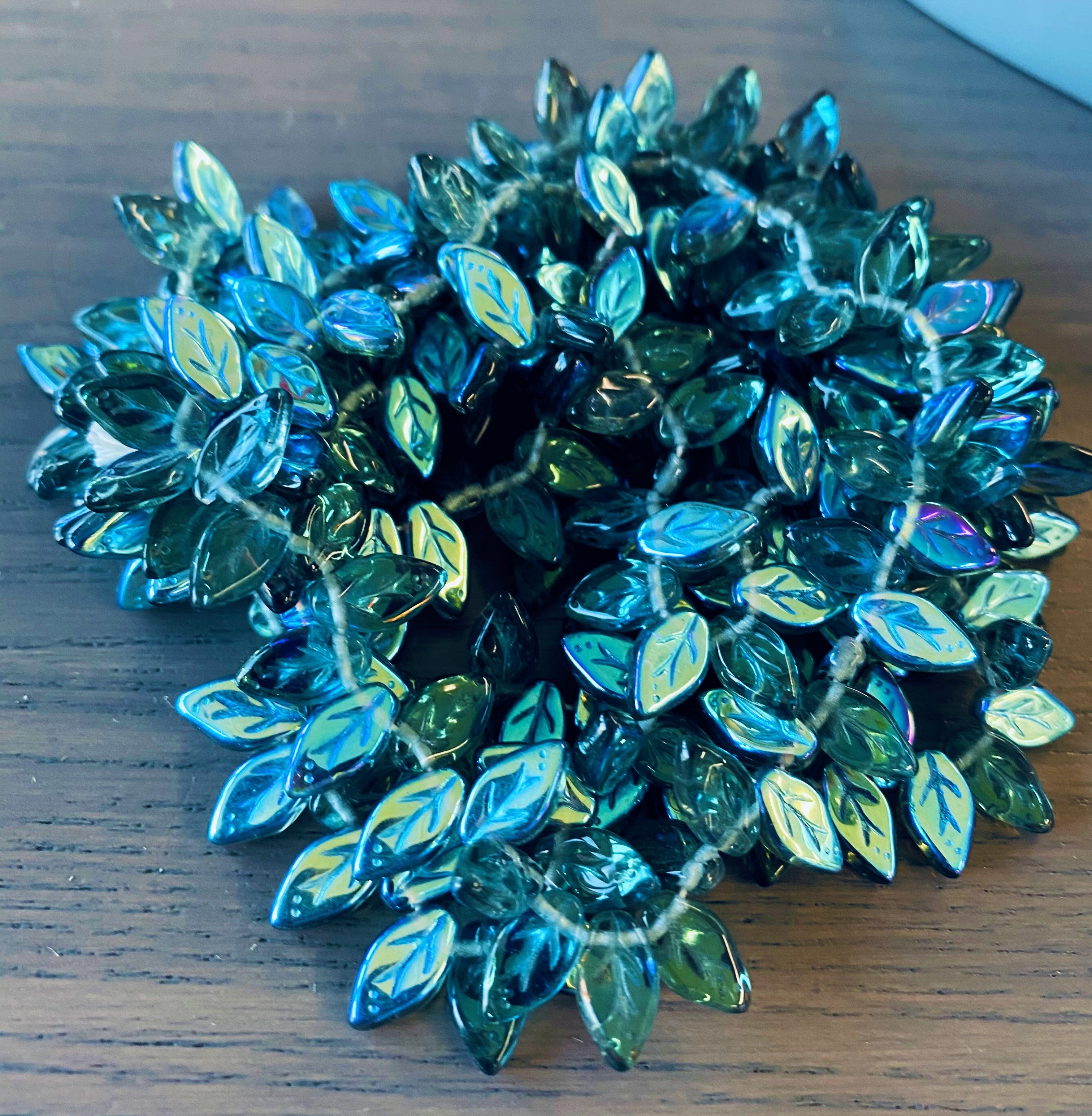 Feuille de verre - Bleu Montana (20 pces)