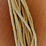 Perles Heishi Verge d'or pale (5 g ~100 pces)