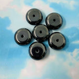 Perle Disque couleur Hématite (3pces)