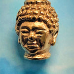 Perle intercalaire - Tête de Bouddha, Or Rose (1pce)