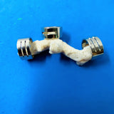 Bague-anneau, argenté à confectionner 15mm (1pièce)