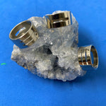 Bague-anneau, argenté à confectionner 15mm (1pièce)