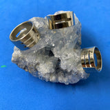 Bague-anneau, argenté à confectionner 15mm (1pièce)