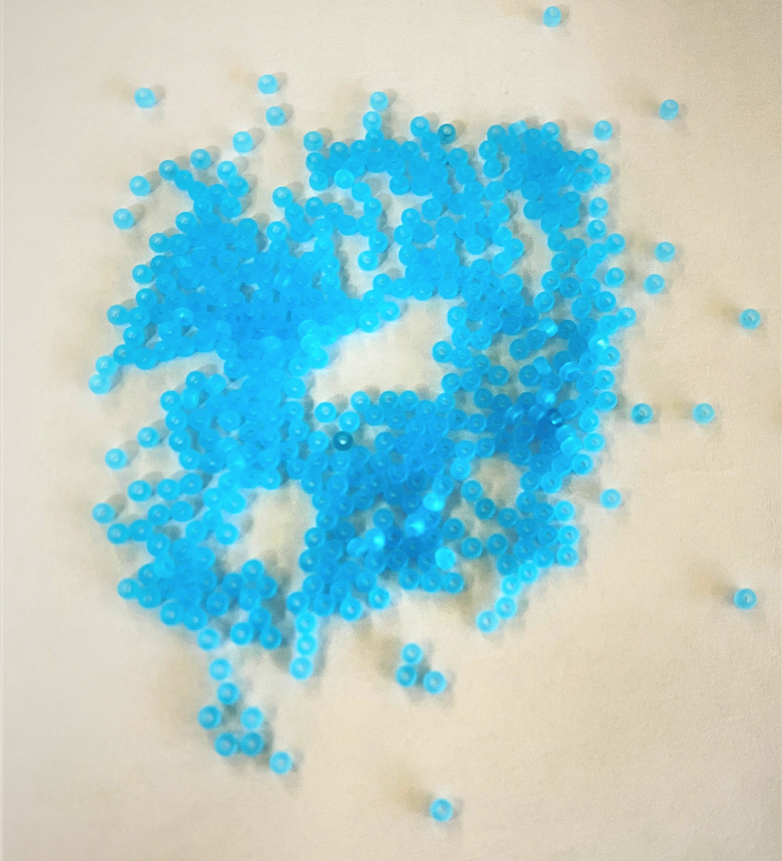 Rocaille 11- Aqua Transparent mat  (4 g)