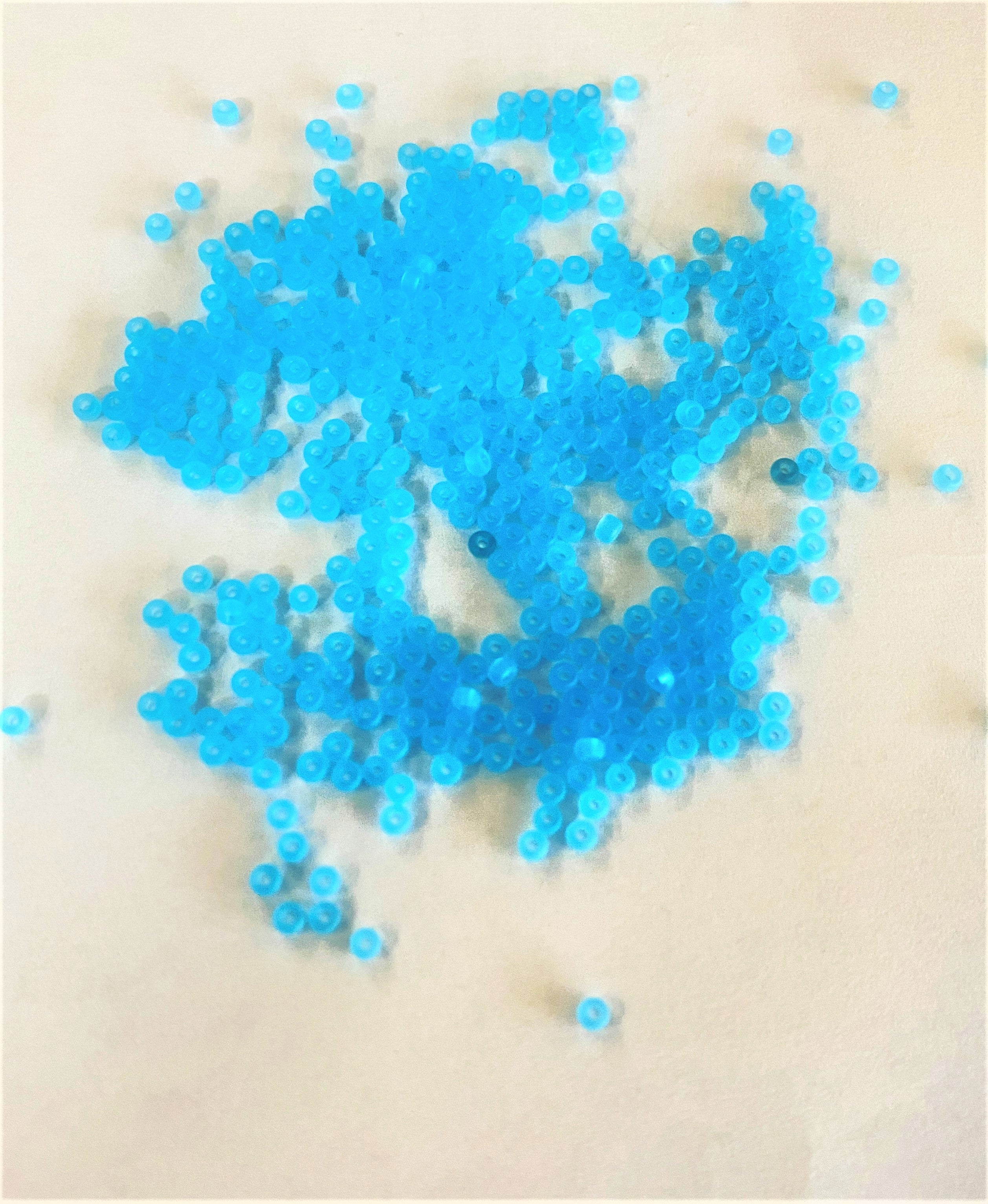 Rocaille 11- Aqua Transparent mat  (4 g)