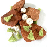 Mini pompon - Chartreuse clair, (1pce)