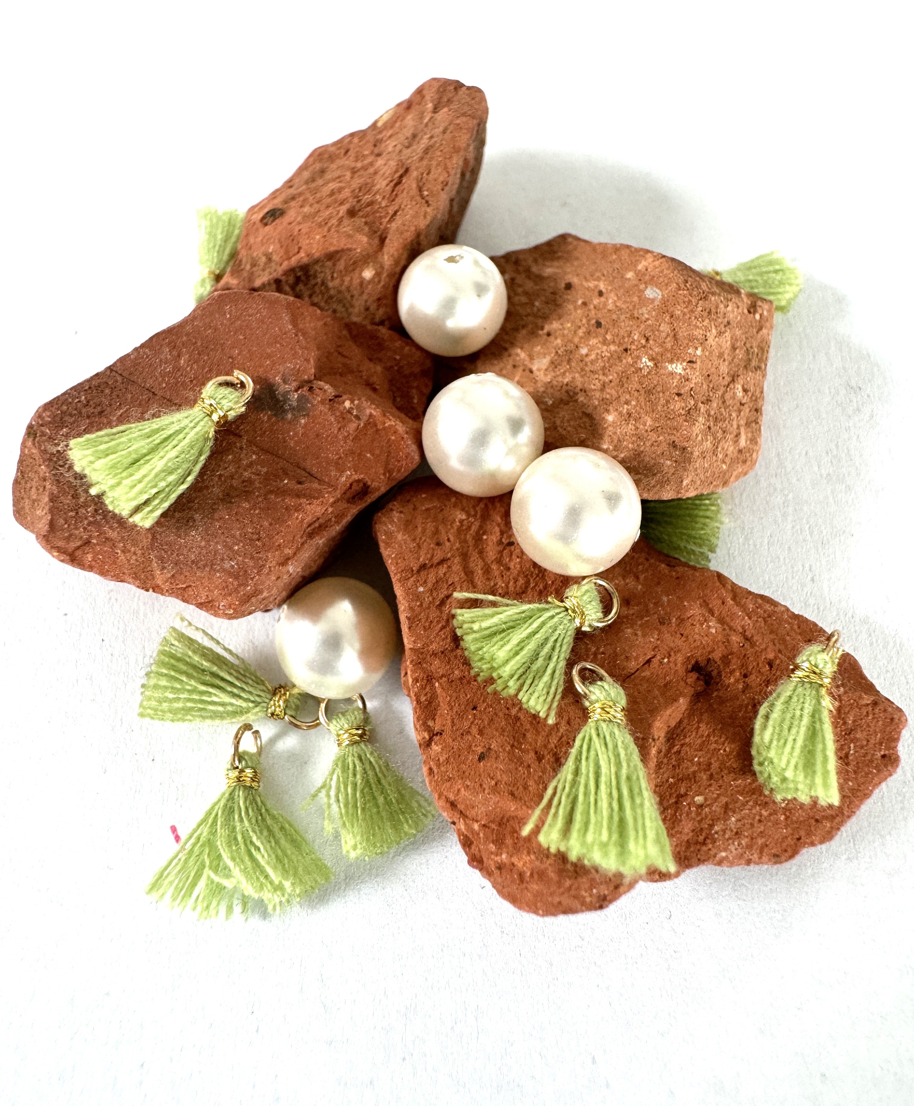 Mini pompon - Chartreuse clair, (1pce)