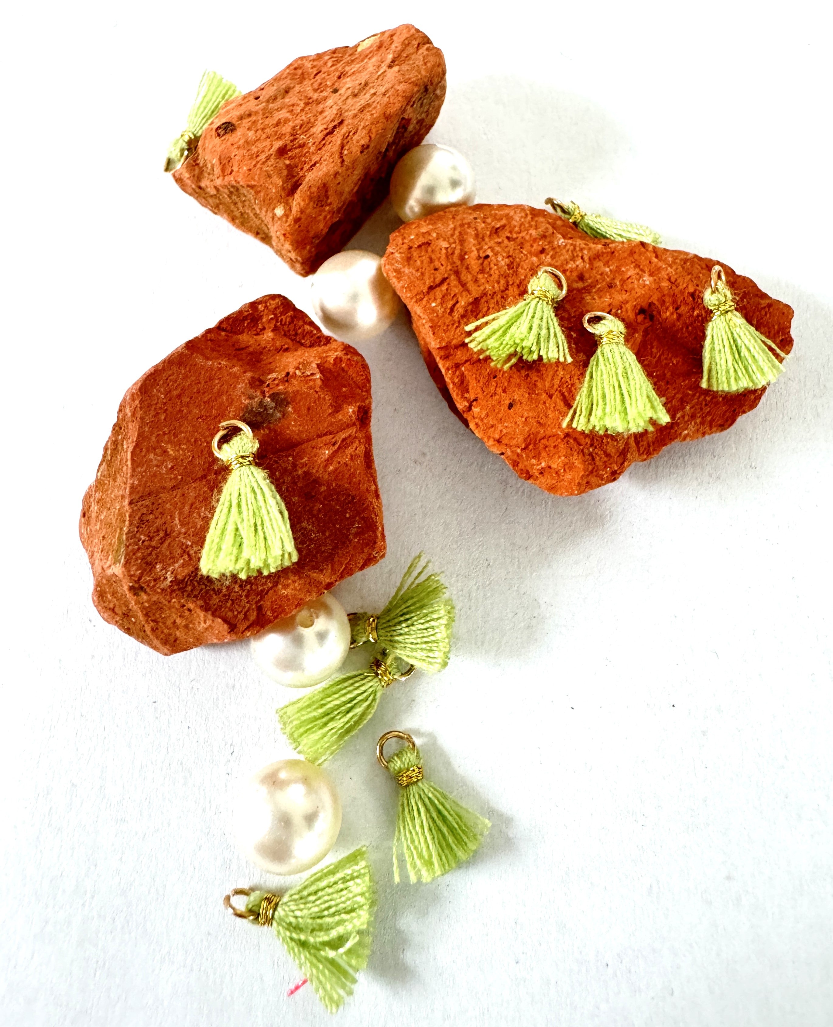 Mini pompon - Chartreuse clair, (1pce)