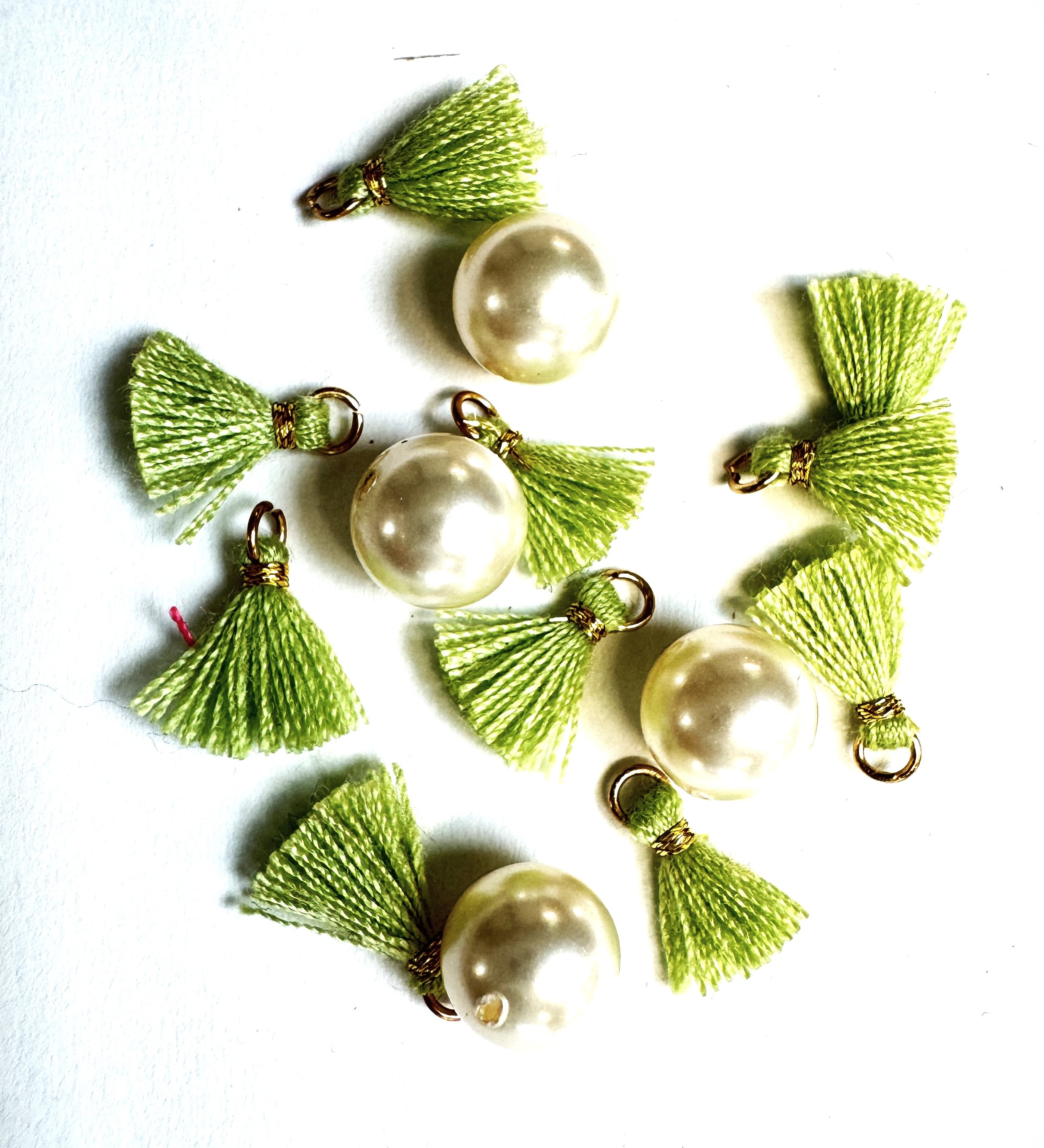 Mini pompon - Chartreuse clair, (1pce)