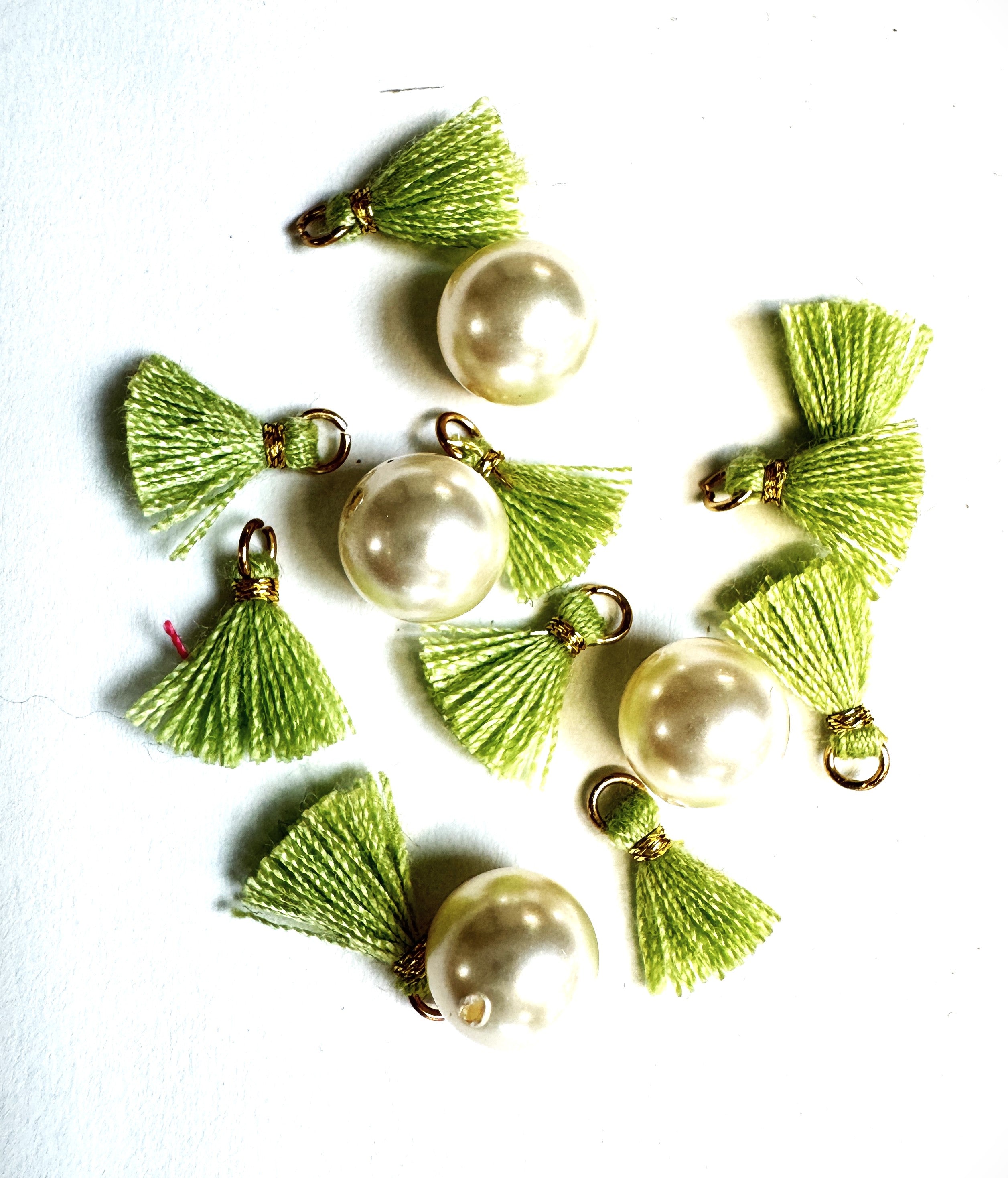 Mini pompon - Chartreuse clair, (1pce)