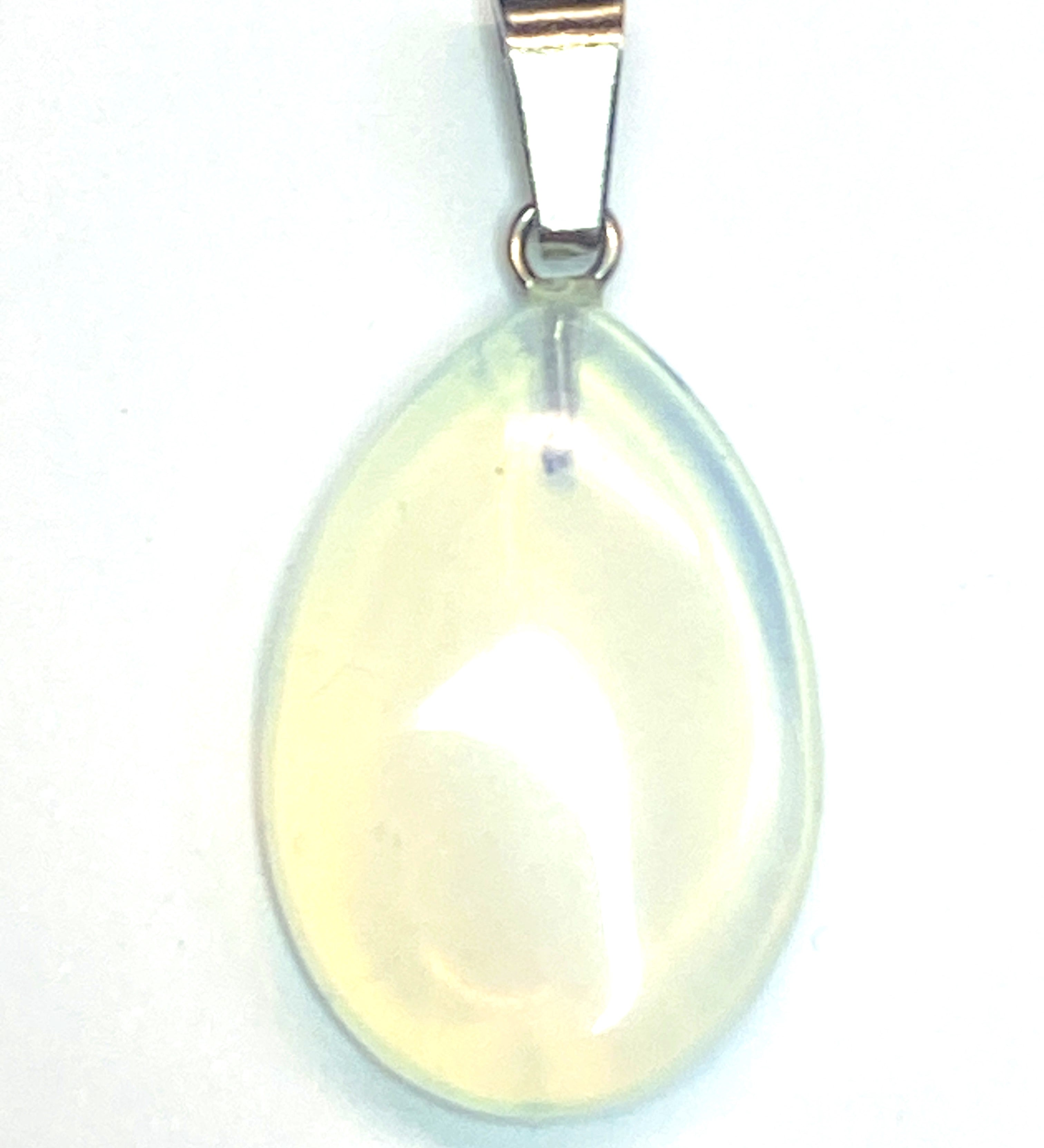 Pendentif pierre précieuse - Petit Larme - Opalite (1pce)