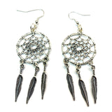 Boucles d'oreilles confectionnées