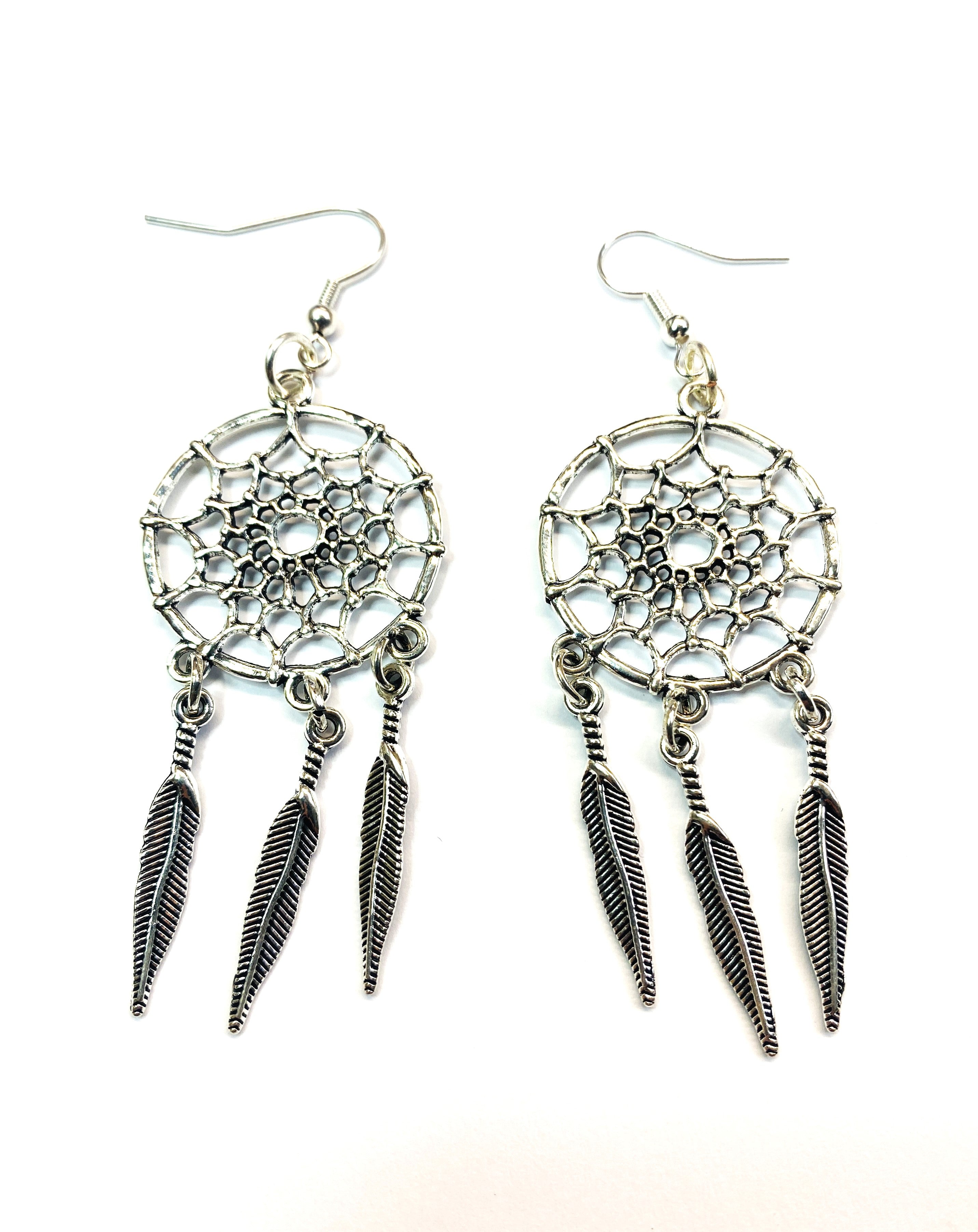Boucles d'oreilles confectionnées