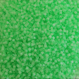 Delica 11 - Vert menthe en soie teintée  (4 g)