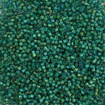 Delica 11 -  Perle de verre Duracoat - Vert - Epicéa(4 g).