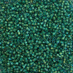 Delica 11 -  Perle de verre Duracoat - Vert - Epicéa(4 g).