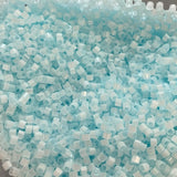 Delica 11 - Bleu glacée en soie teinté (4 g)