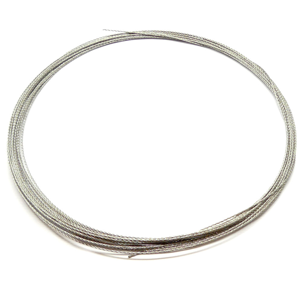 Câble en Acier argenté (1 pce)