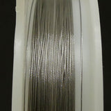 Fil d'acier 7 brins ø 0.25mm - Brilllant (1 pce)