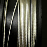 Fil d'acier 7 brins ø 0.46mm - Argent 925 (1 pce)