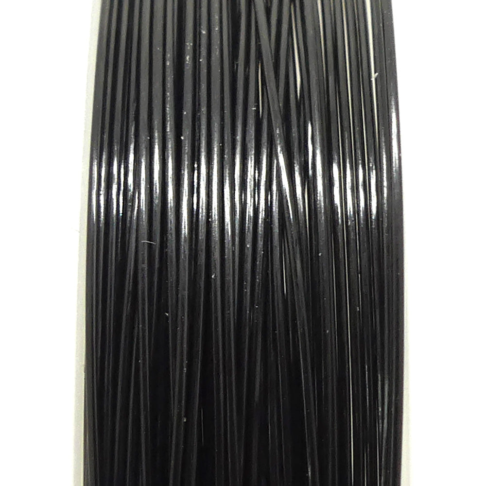 Fil d'acier 7 brins ø 0.53mm - Noir (1 pce)