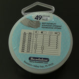 Fil d'acier 49 brins ø 0.38mm - Blanc (1 pce)
