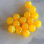 Ronde 8 - Jade Mashan teinte jaune (10 pces)