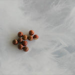 Ronde 8 - Jaspe rouge (10pces)