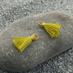 Mini pompon Kaki clair (1 pce)