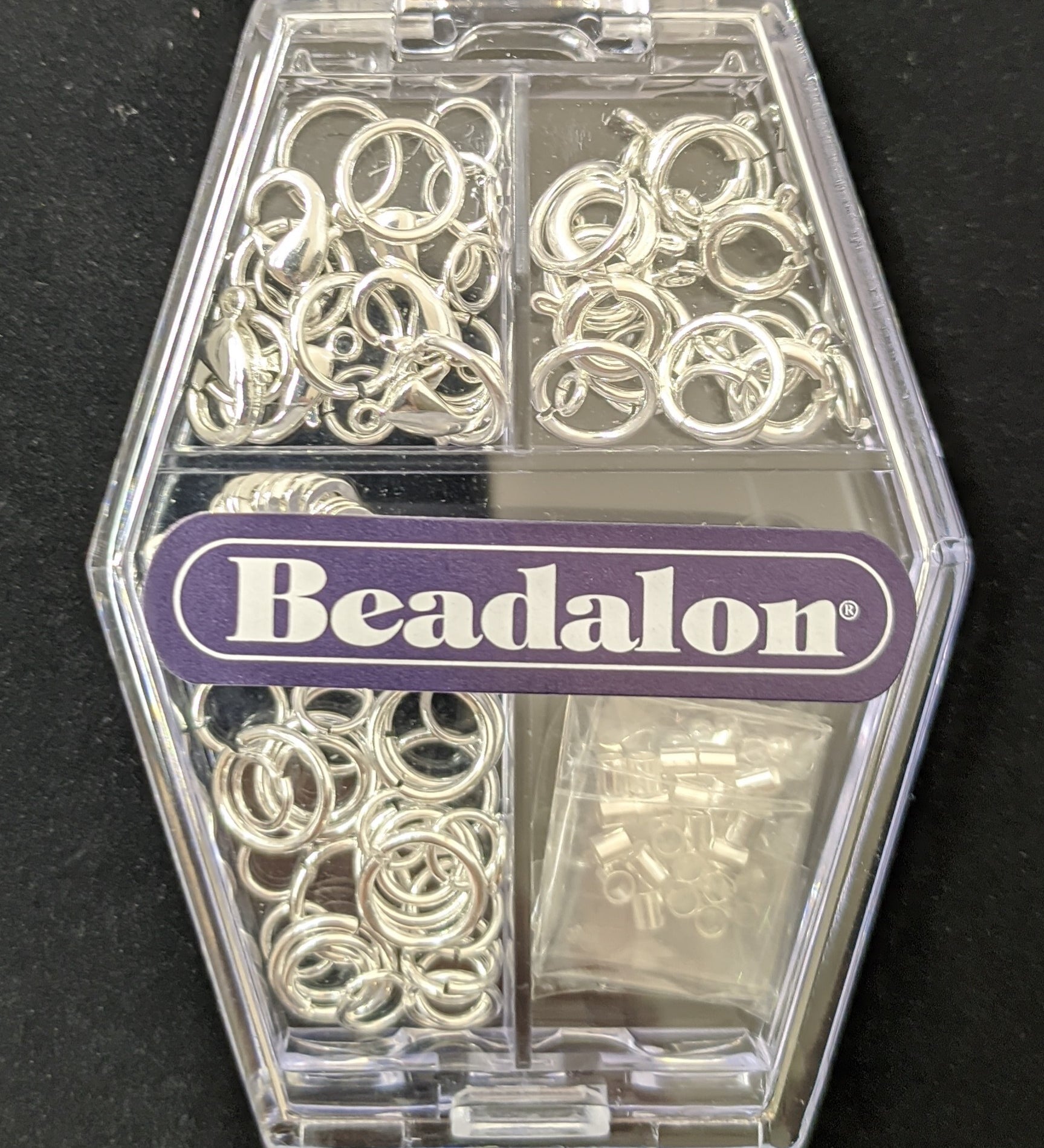 Assortiment de pièces pour finitions - Plaqué Argent (1 bte)