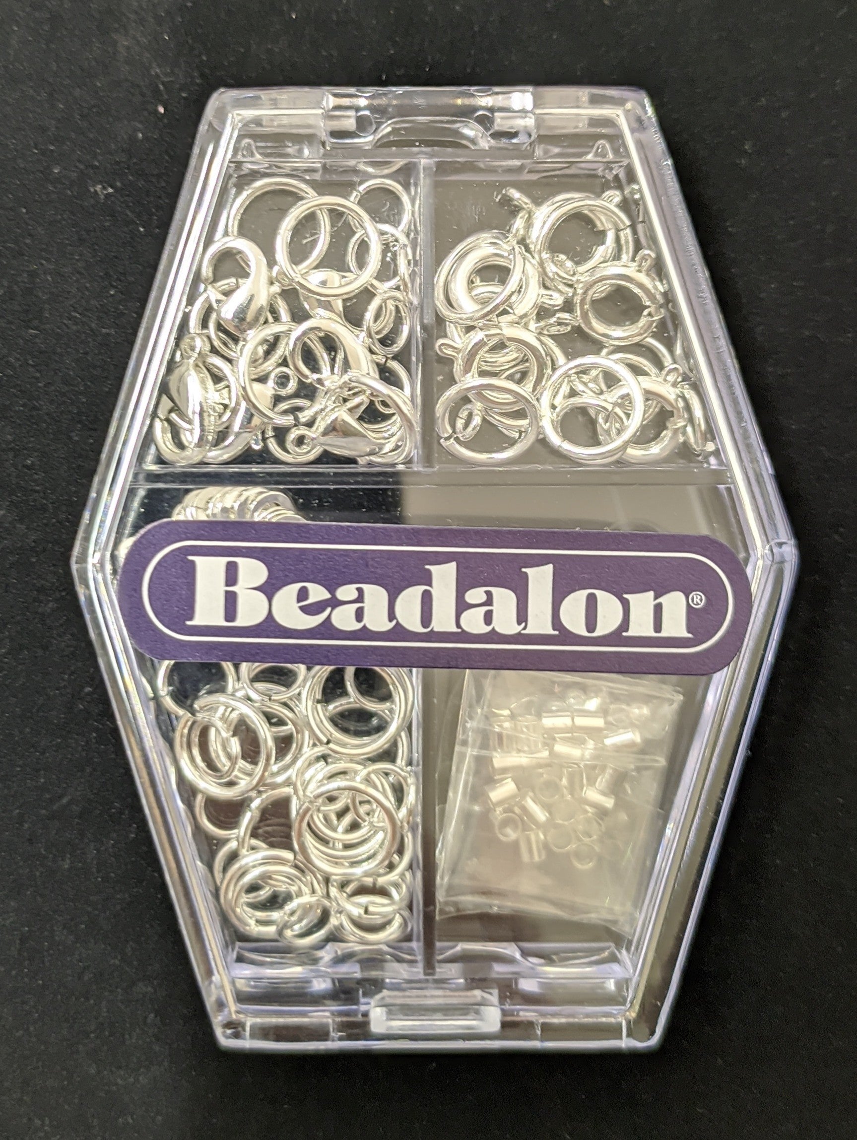 Assortiment de pièces pour finitions - Plaqué Argent (1 bte)