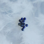 Ronde 10 - Lapis-Lazuli naturelle bleu royal (5 pces)